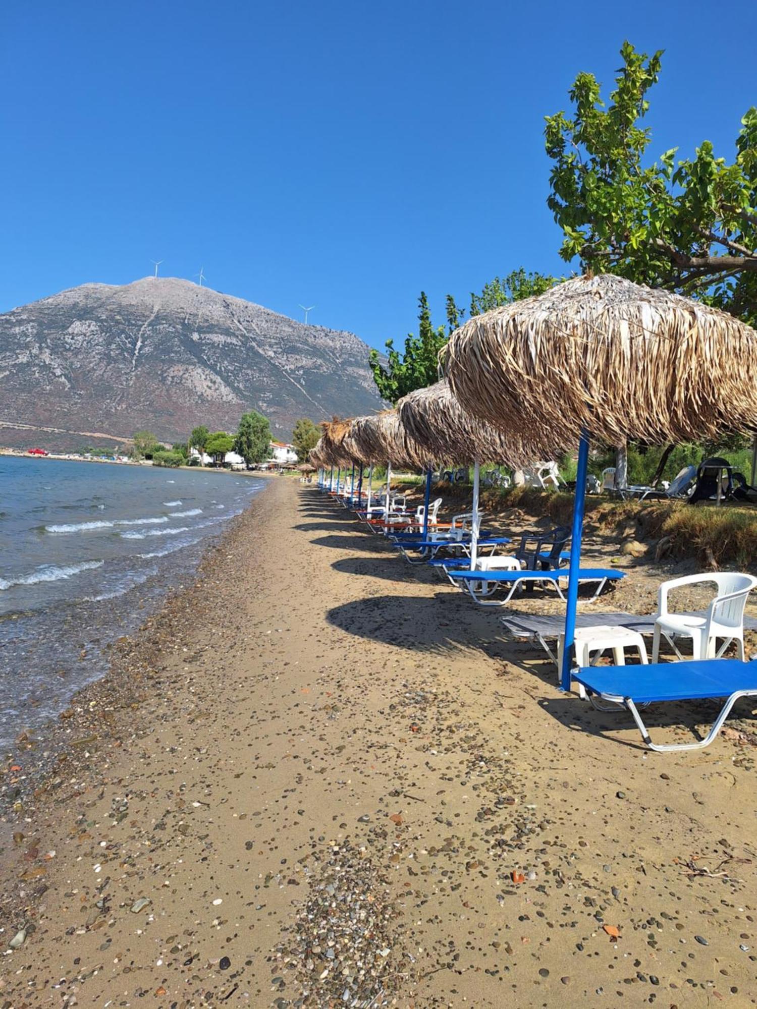 Makinia Beach Nafpaktos Exteriér fotografie