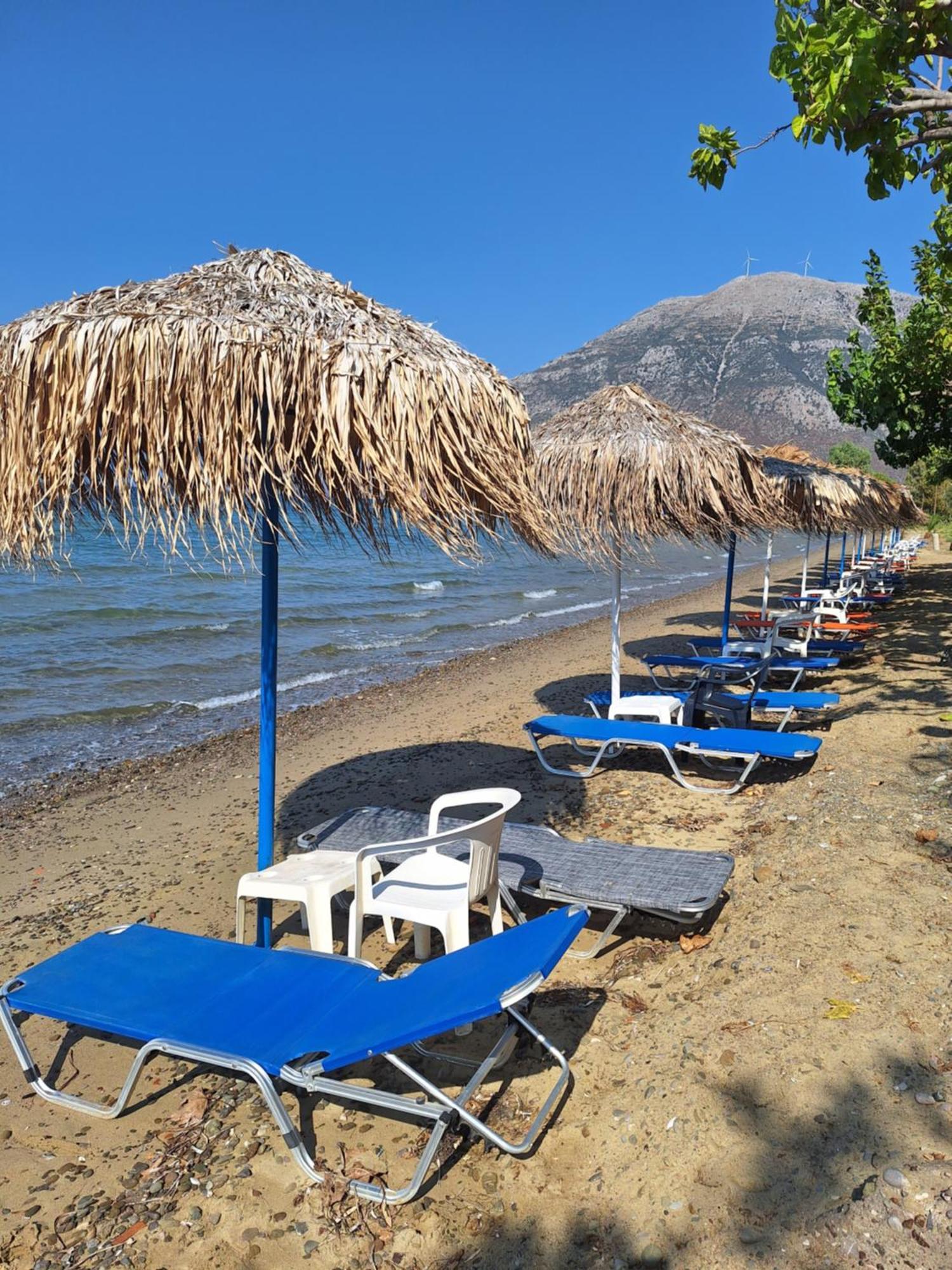 Makinia Beach Nafpaktos Exteriér fotografie