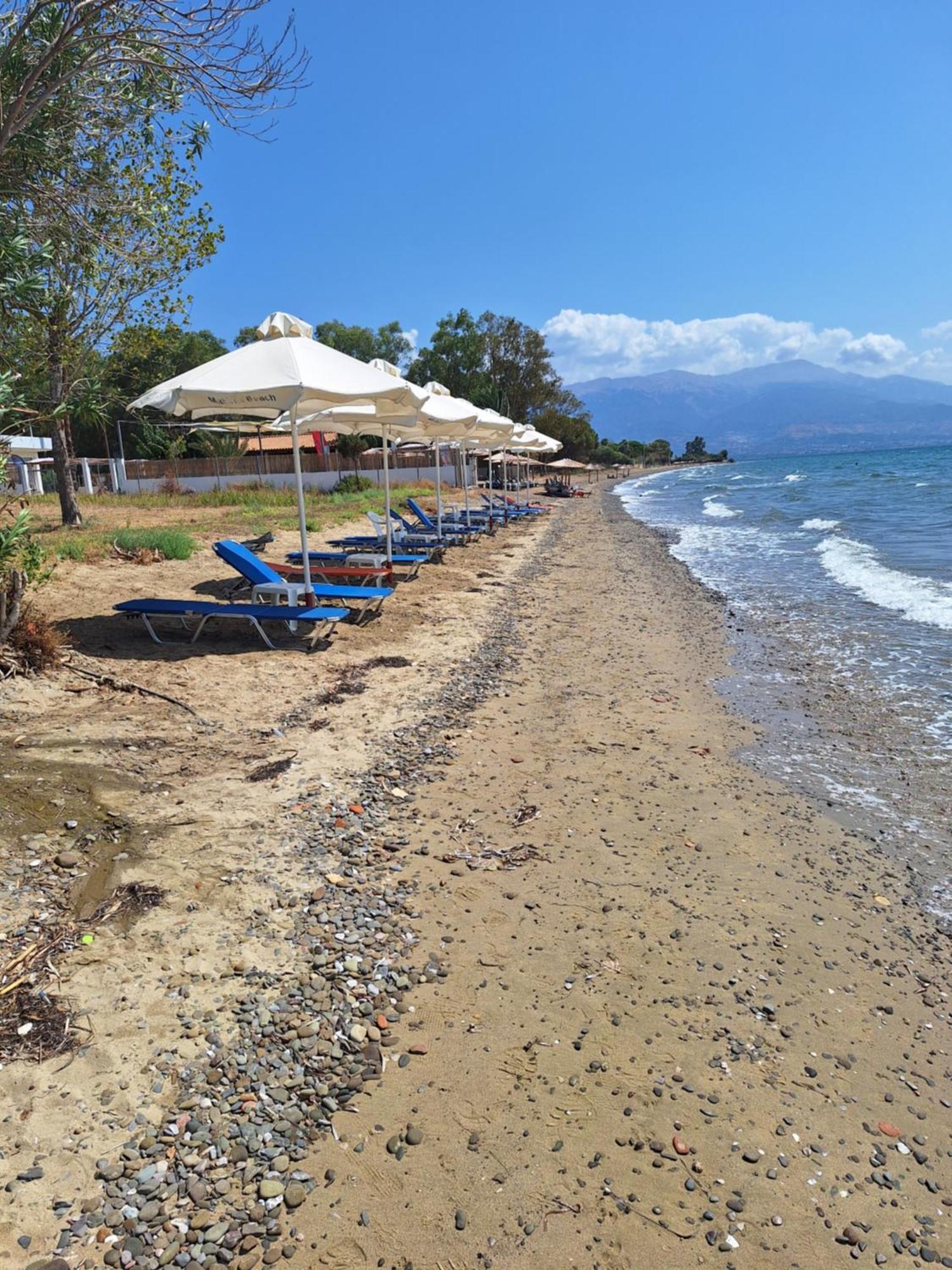 Makinia Beach Nafpaktos Exteriér fotografie